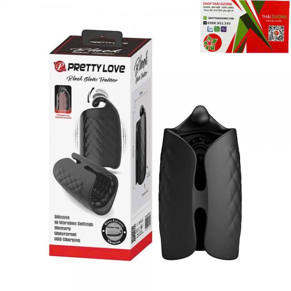Máy Tập Dương Vật Pretty Love Black Glans Trainer Chính Hãng