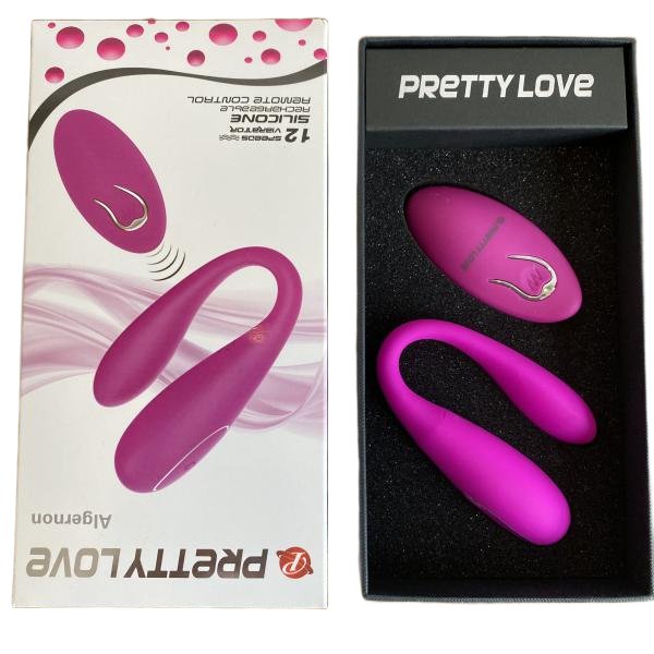 Trứng rung Tình Yêu 2 đầu 12 Pretty Love Điều Khiển Từ Xa