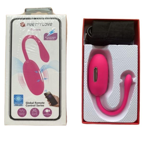 Trứng Rung Kích Điện Pretty Love Điều Khiển App Sạc USB