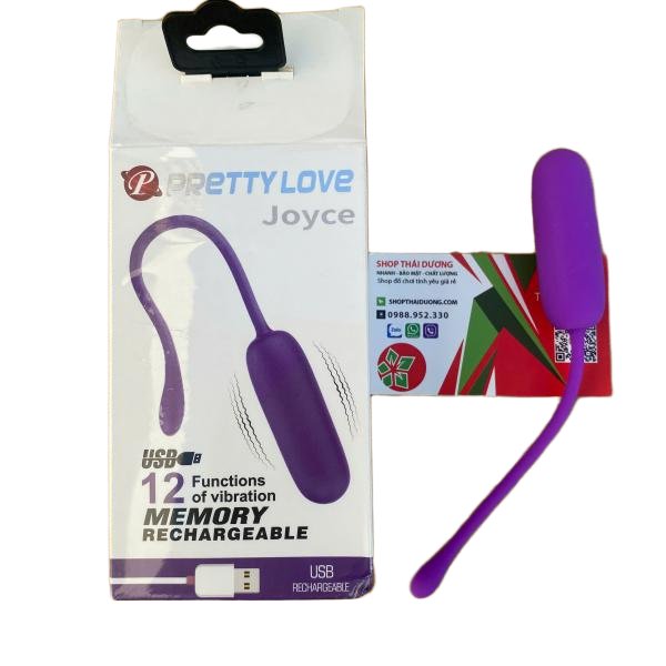 Trứng Rung mini Đuôi Chuột Joyce 12 Pretty Love Sạc USB