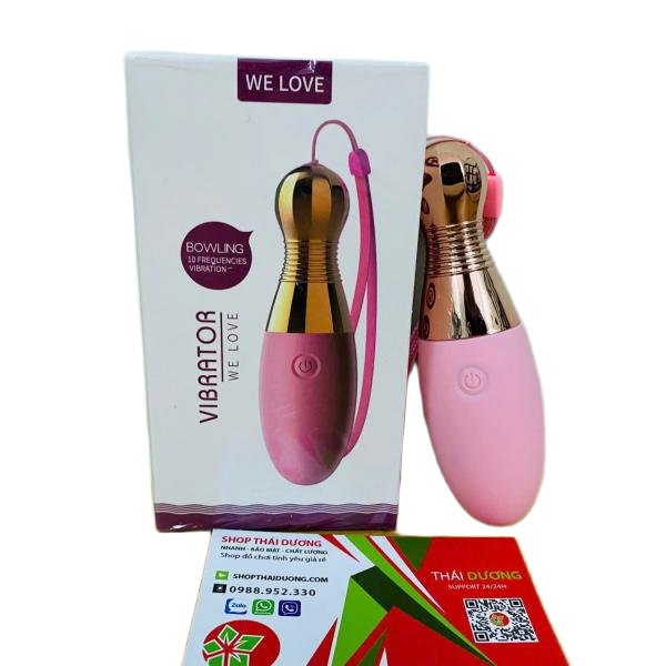Trứng Rung Welove Bowling 10 Chế Độ Điều Khiển Từ Xa