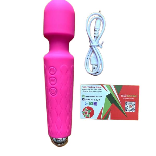 Chày Rung Massage Cho Nữ Hot Vibrations Sạc USB Rung Mạnh