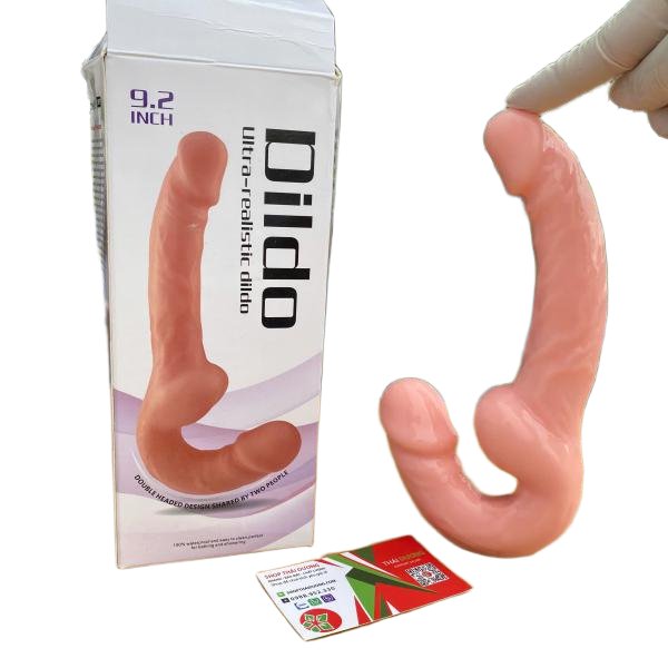 Dương Vật Giả Hai Đầu 9 2Inch Silicone