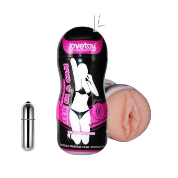 Cốc Thủ Dâm Âm Đạo Giả Dùng Có Lovetoy Rung Mạnh