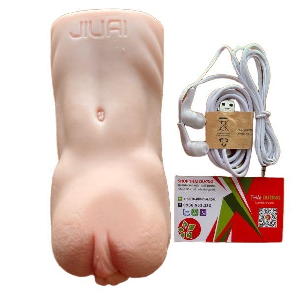 Âm Đạo Trần 3D Cầm Tay Có Rung Sạc USB Rung Mạnh