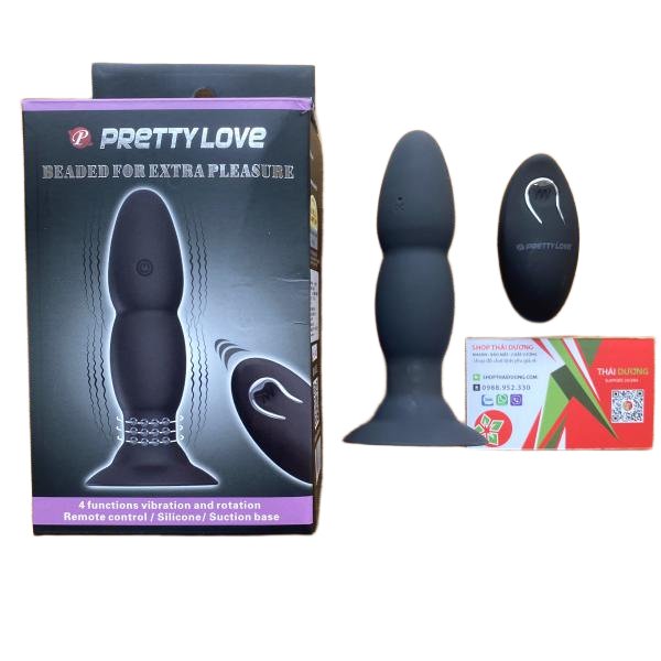 Kích Thích Hậu Môn Điều Khiển Từ Xa Preettylove Sạc USB
