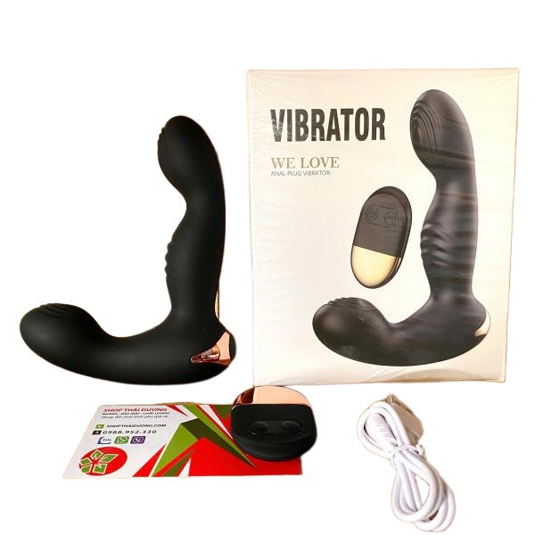 Trứng Rung Hậu Môn Anal Plug Rung 10 Chế Lilo