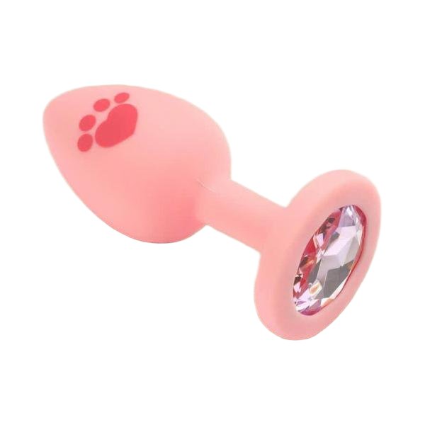 Phíc Cắm Hậu Môn Silicone Có Đính Đá Dùng