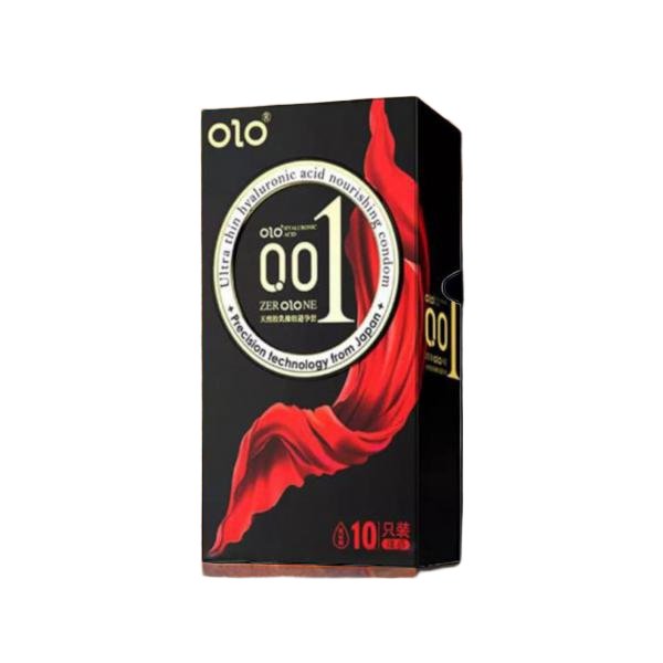 Bao Cao Su 001 Đen Square Black Siêu Olo Siêu Mỏng