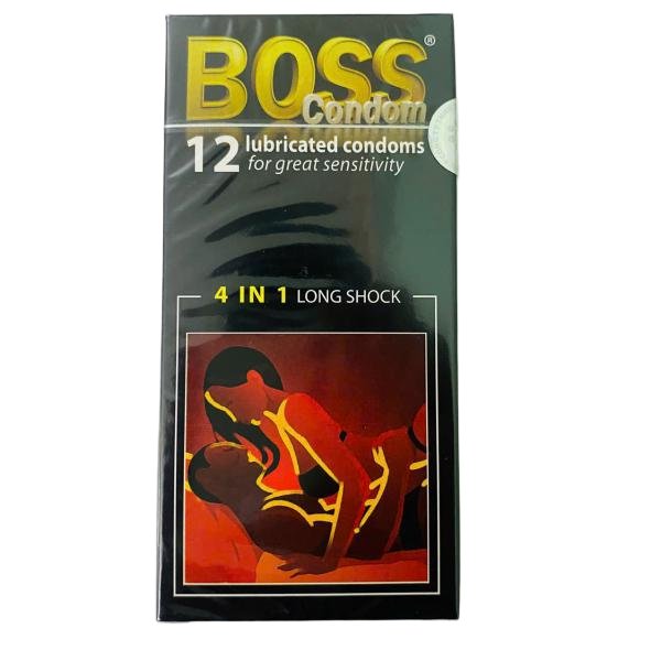 Bao Cao Su Boss 4In1 Kéo Dài Thời Gian