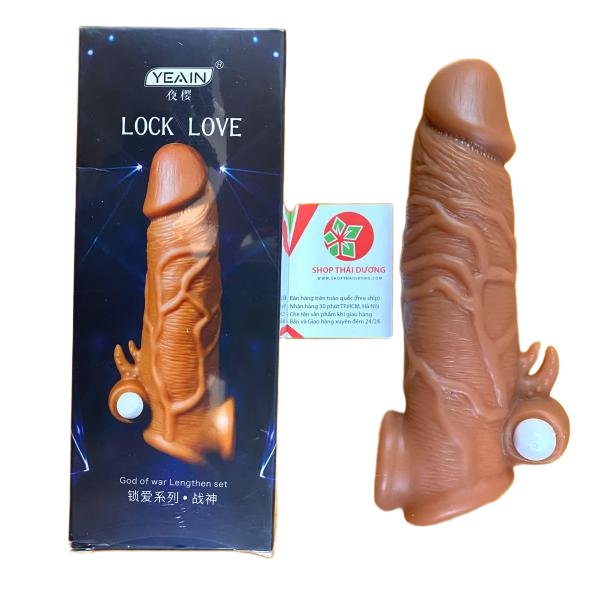 Bao Cao Su Đôn Dên Có Rung Lock Yeain Tăng Kích Thước