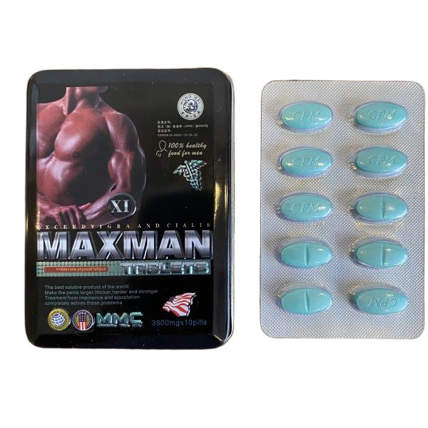 Viên Uống Hỗ Trợ Cương Dương kéo Dài Maxman