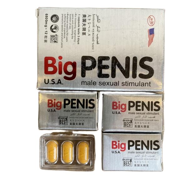 Viên Uống Kéo Dài Thời Gian Big Penis Usa Xuất Tinh Như Thật