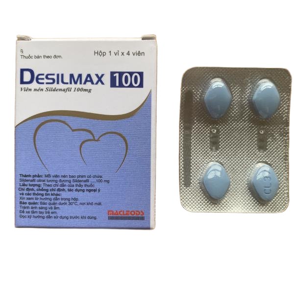 Thuốc Cường Dương Desilmax 100Mg Kéo Dài Thời Gian