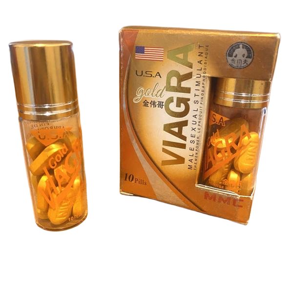 Viên Uống Cường Dương Viagra Mỹ Hộp 10 Viên