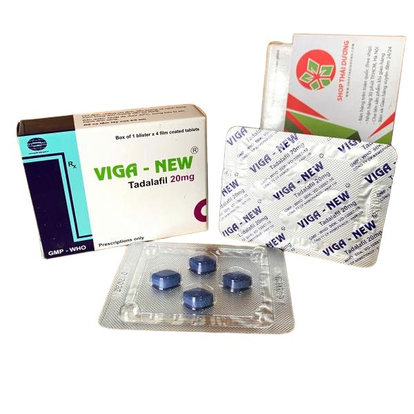 Viên Uống Cường Dương Viga 20mg Kéo Dài Quan