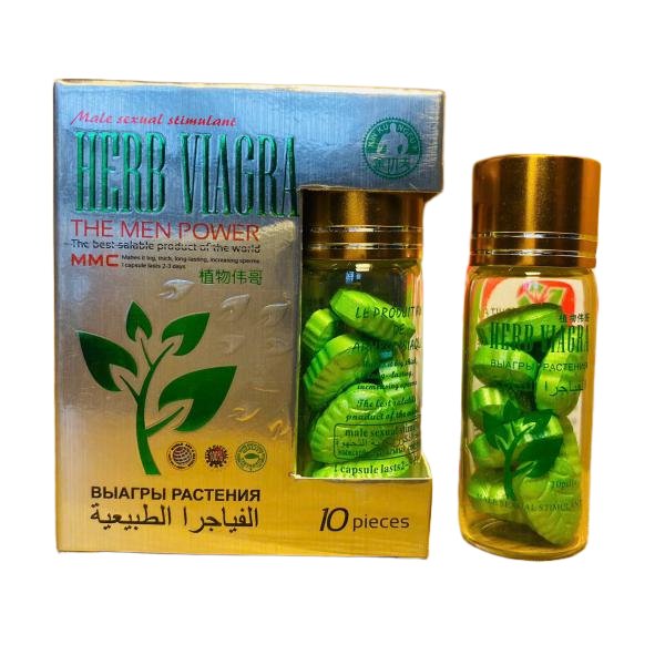 Viên Uống Cường Dương Herb Viagra Xanh Kéo Dài