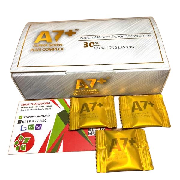 Kẹo Tăng Sinh Lý Nam A7 Alpha Seven Plus