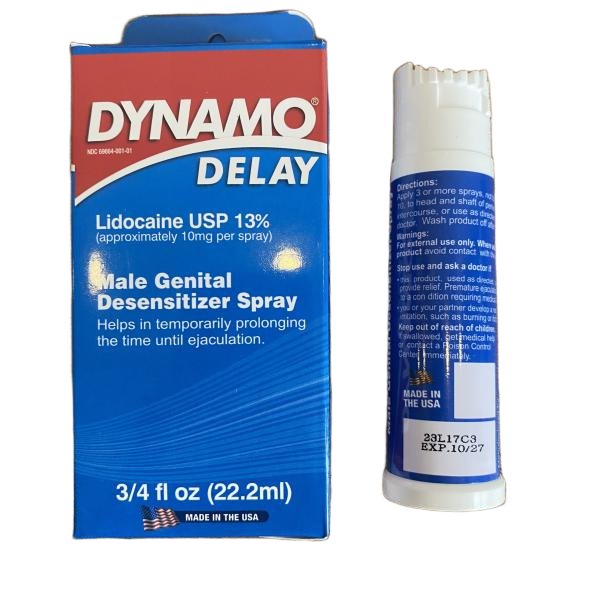 Chai xịt Mỹ Delay Dynamo Xuất Tinh Như Thật