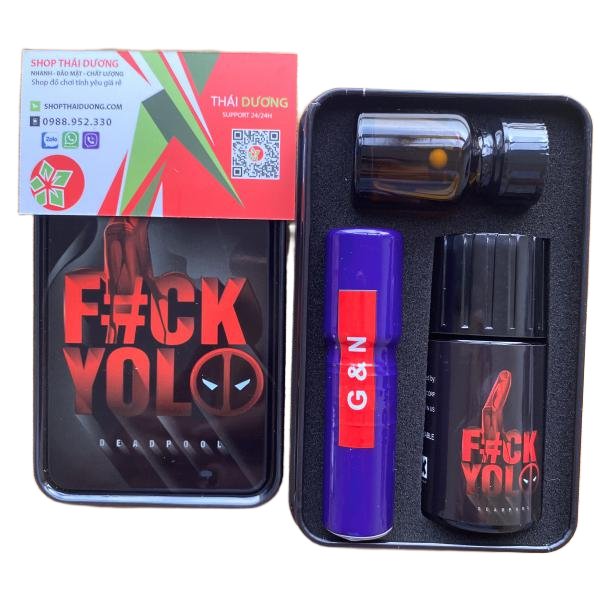 Sét Hôp Combo Tinh Dầu Popper Fuck Youlo 50Ml