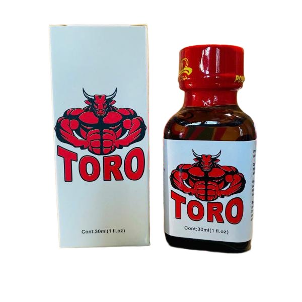 Popper 30Ml Toro Rush Premium Thiết Kế Chân Thật