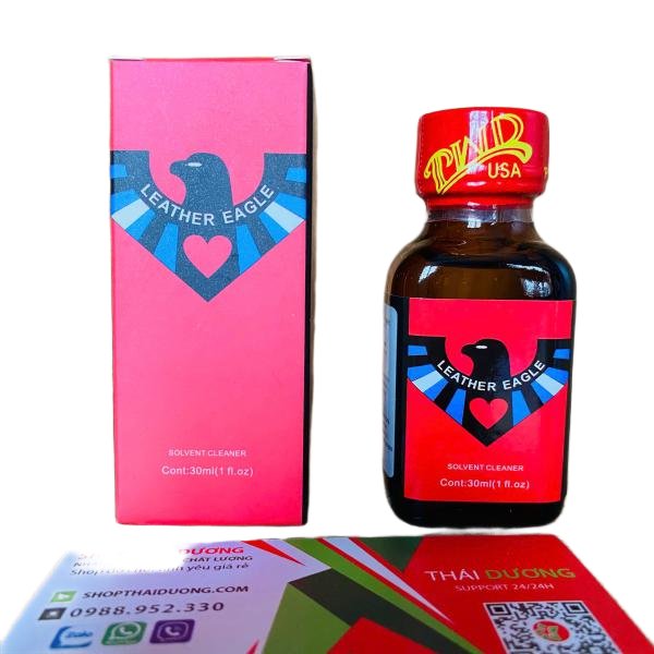 Chai Hít Popper Leather Eagle 30ml Mỹ USA Pwd Bú Mút
