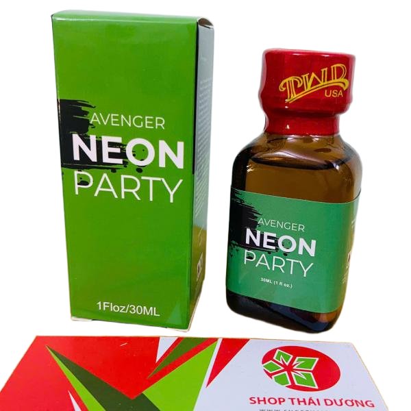 Tinh Dầu Popper Avenger Neon Party Xanh 30Ml