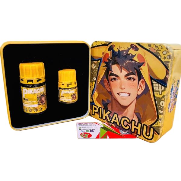 Tinh Dầu Popper Pikachu Pwd 60Ml Thiết Kế Chân Thật