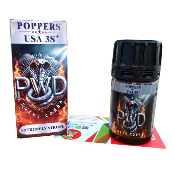 Popper Usa 3S Snake Cobra Pwd 40Ml Thiết Kế Chân Thật