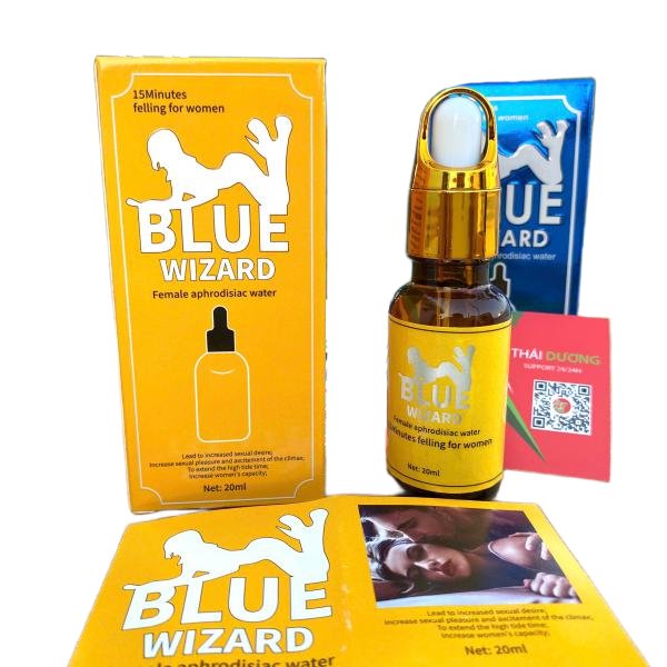 Blue Wizard Gold 20ml Tinh chất Kích thích tình