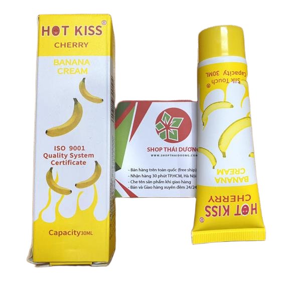 Gel Bôi Trơn Hương Chuối Mui Thơm Hot Kiss