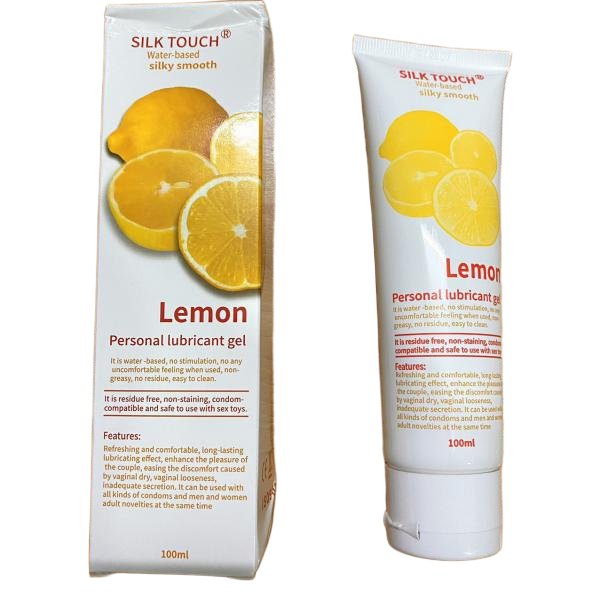Gel Bôi Trơn Hương Tranh 100Ml Silk Touch Lemon Skil Touch