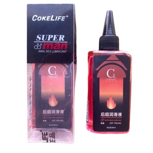 Gel Bôi Trơn Superman Đỏ Nóng Ấm 85ml Cokelife Tỏa Nhiệt